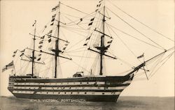 HMS Victory Postcard