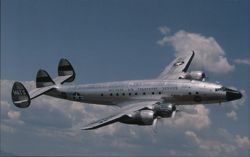 MATS Connie, Lockheed Constellation 749A/C121A Postcard