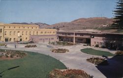 Catholic and Protestant Chapel Garden, San Quentin Postcard