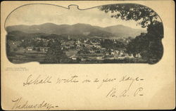 Greetings From Waynesville Postcard
