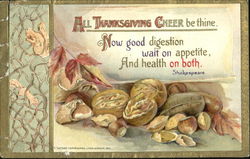 All Thanksgiving Cheer Be Thine Postcard