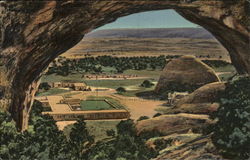 Central Navajo Indian Agency Postcard