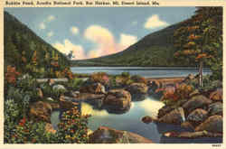 Bubble Pond, Acadia National Park Postcard