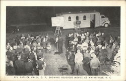 Showing Religious Movies Postcard