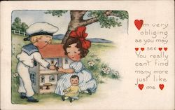 I'm very obliging as you may see. You really can't fine many more just like me. Postcard
