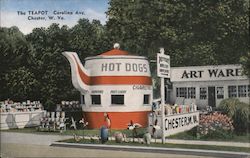 World's Largest Teapot Postcard