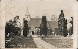 Saint Thomas of Canterbury Winklebury and Worting Church Postcard